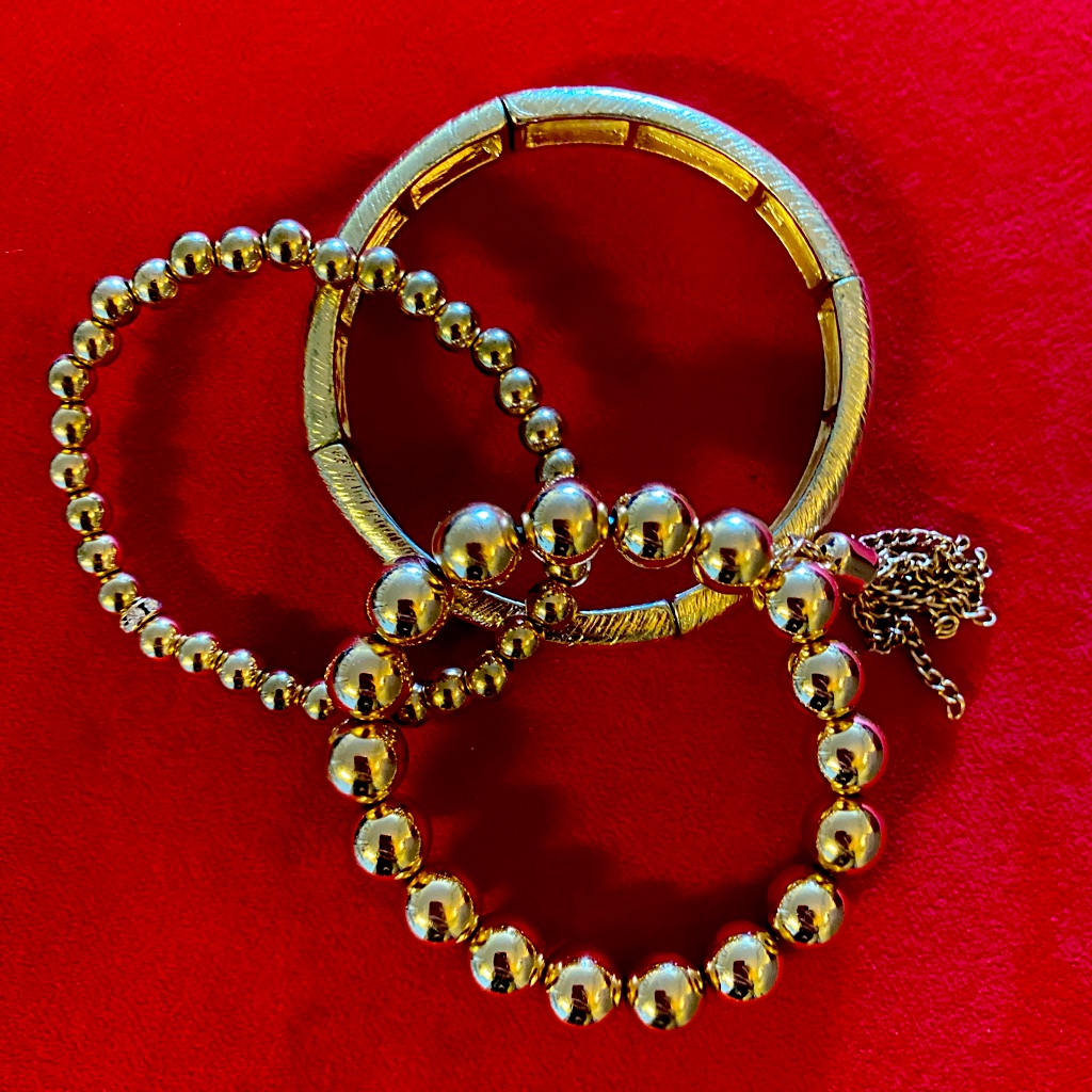 Gold Bracelets Costume Jewelry